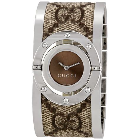 gucci bamboo watch uk|gucci twirl watches for women.